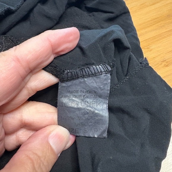 NWT Bellambra- Black Linen Dress- *Flawed. Size S - Picture 5 of 7